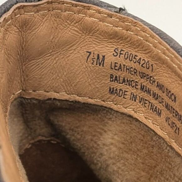 Sofft Portland Ankle Boots Leather Zip Up Women's Camo Gray Size US7.5M EU38 - Picture 3 of 12